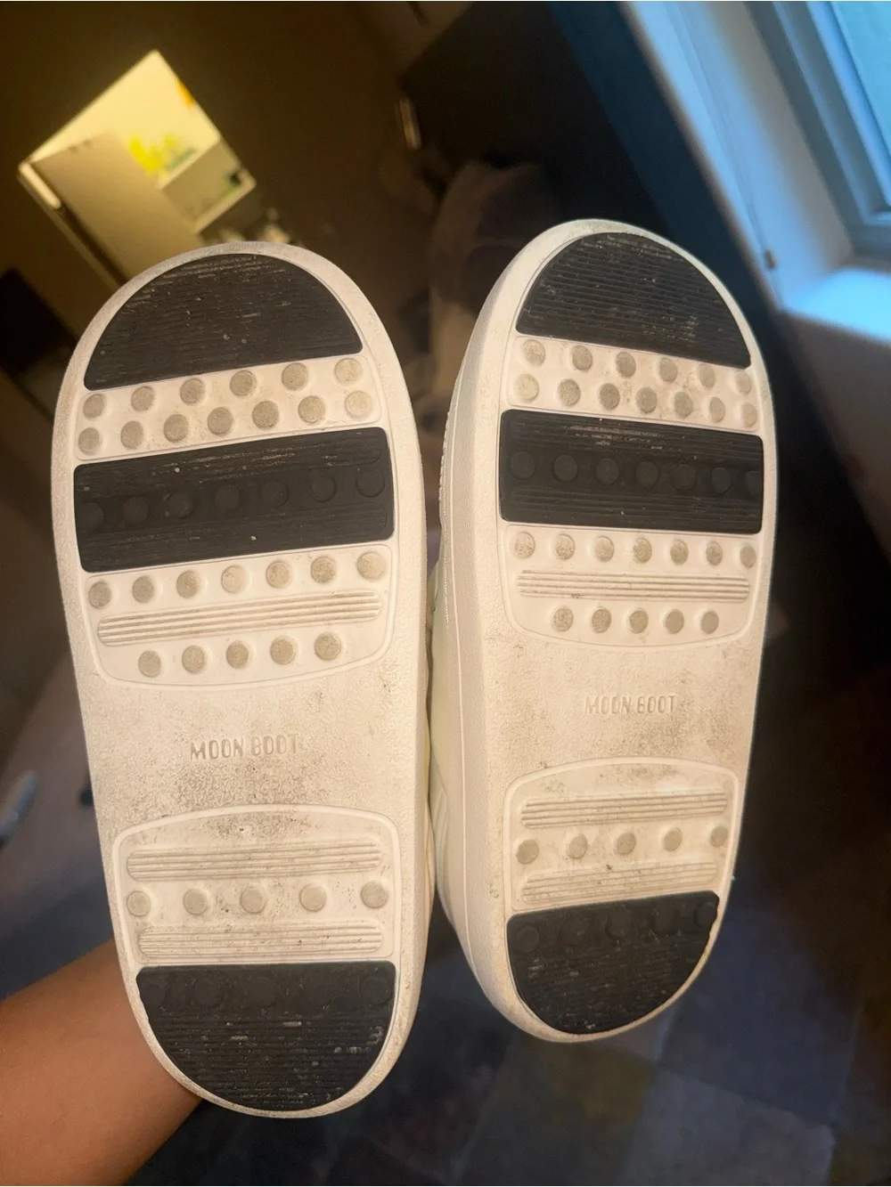 Moon Boot park icon cream sneakers